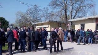 Κατάληψη αγροτών στο εργοστάσιο ζάχαρης Ορεστιάδας