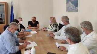 H Αναπληρώτρια Υπουργός Υγείας Ασημίνα Γκάγκα επισκέφτηκε το ΠΓΝΑ