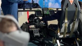 Ο εξομοιωτής F-16 της Πολεμικής Αεροπορίας στην Αλεξανδρούπολη (video)