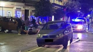 Μεταμεσονύκτιο τροχαίο στην Αλεξανδρούπολη και "κρίση πανικού" γυναίκας (video)