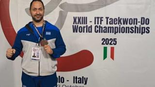 Θριάμβευσε ο Αλεξανδρουπολίτης Γιώργος Δινάκης στο Παγκόσμιο Πρωτάθλημα Taekwon-do