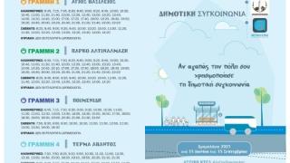  Επεκτείνονται οι γραμμές της δημοτικής αστικής συγκοινωνίας