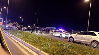 Σοβαρό τροχαίο στην έξοδο της Αλεξανδρούπολης προς Μαΐστρο.