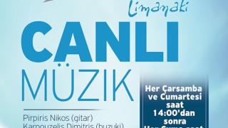 Makri limanında: Her hafta "Filarakia" lokantada canlı müzik var
