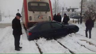 Συγκρούστηκε τρένο με ΙΧ στην Βύσσα Ορεστιάδας