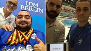Σάρωσαν τα μετάλλια στο "IDM Berlin 2017" Καρυπίδης και Μιχαλεντζάκης