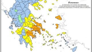 Υψηλός κίνδυνος πυρκαγιάς κατηγορίας κινδύνου 3 για σήμερα στον Έβρο 