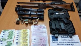 Ένα ολόκληρο οπλοστάσιο κατασχέθηκε στο Τελωνείο Κήπων του Έβρου!