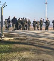 Η άφιξή του Υπουργού στο Φυλάκιο Πέταλο