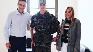 Απολύθηκε από μονάδα του Έβρου ο Κωνσταντίνος, γιος του Κυριάκου Μητσοτάκη