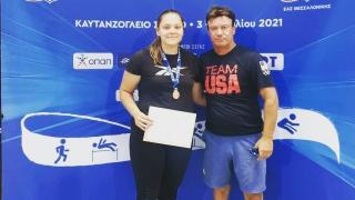 Χάλκινο μετάλλιο για την δισκοβόλο του Εθνικού Ιωαννα Αραμπατζή