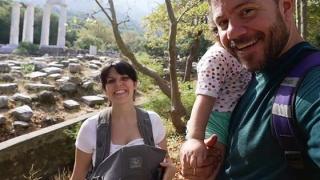 Ο "Happy Traveller" Ευτύχης Μπλέτσας κάνει γυρίσματα στη Σαμοθράκη!