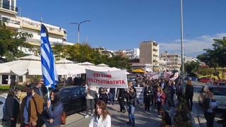 Νέα διαμαρτυρία στην Αλεξανδρούπολη για την υποχρεωτικότητα του εμβολιασμού (+video)
