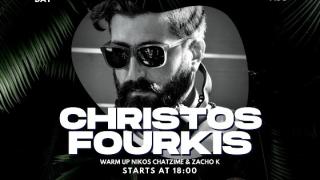 Ο Christos Fourkis στο τελευταίο μεγάλο event του φετινού καλοκαιριού στο Vamos beach bar!