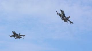 Δύο F16 "έσκισαν" τον ουρανό της Αλεξανδρούπολης (video)