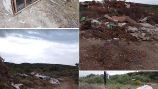 Εικόνες ντροπής και προβληματισμού στα Δίκελλα - Πνιγμένη στα σκουπίδια η περιοχή (φωτο)
