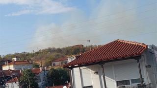 Φωτιά έξω από τον οικισμό Λαβάρων Σουφλίου - Μεγάλη κινητοποίηση της Πυροσβεστικής