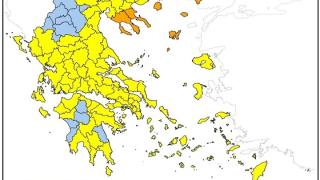 Σε κατάσταση "πολύ υψηλού κινδύνου πυρκαγιάς" για σήμερα Τετάρτη η περιοχή μας