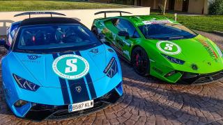 Trakya süper lüks Lamborghini ve Ferrari arabalarla doldu!