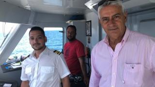 Ο βουλευτής Έβρου της Νέας Δημοκρατίας Α. Δημοσχάκης επισκέφθηκε τη Σαμοθράκη (photos)