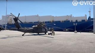 Εν αναμονή του κατάπλου του θηριώδους μεταγωγικού "ENDURANCE" στο λιμάνι της Αλεξανδρούπολης