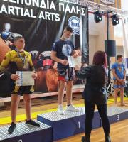 Απονομή μεταλλίων - 1η θέση ΜΜΑ Ζωσιμίδης Ιωάννης κατηγορία + 74