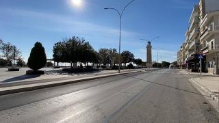 Διακόπτεται η κυκλοφορία οχημάτων στην παραλιακή λεωφόρο της Αλεξανδρούπολης