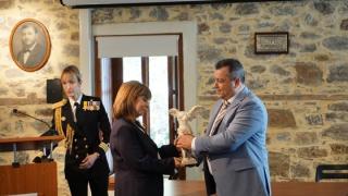 Επίτιμη δημότης Σαμοθράκης  ανακηρύχθηκε η Πρόεδρος της Δημοκρατίας