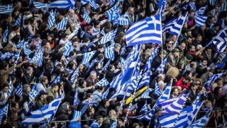 Η Ορεστιάδα διαμαρτύρεται για τη Μακεδονία 