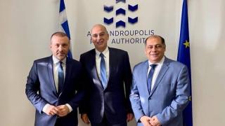 Ν. Δένδιας: Tρεις άξονες για το λιμάνι της Αλεξανδρούπολης αμυντικός, οικονομικός και ενεργειακός
