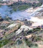 Αλεξανδρούπολη: Εντυπωσιακές εικόνες από τις βολές στα Πετρωτά (φωτογραφίες)