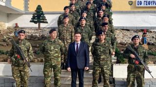Στρατιωτικά φυλάκια & σημεία ελέγχου της ΕΛΑΣ στον Έβρο επισκέφτηκε ο Αντιπεριφερειάρχης Έβρου