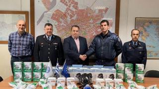 Αντιασφυξιογόνες μάσκες του Δήμου Γλυφάδας μοιράστηκαν στους φύλακες των συνόρων