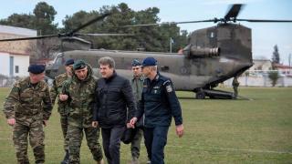 Στον Έβρο έφτασαν ο Μιχάλης Χρυσοχοΐδης και ο επικεφαλής της Frontex