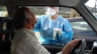 Drive through tests Covid-19 στον Δήμο Σαμοθράκης