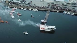 Η εικόνα της Παναγίας Τριφώτισσας απ’ τον Αίνο έρχεται και φέτος στο λιμάνι της Αλεξανδρούπολης (video)