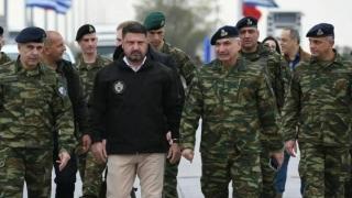 Ο Ν. Χαρδαλιάς σε σχηματισμούς & μονάδες των Ενόπλων Δυνάμεων στην ΑΜΘ