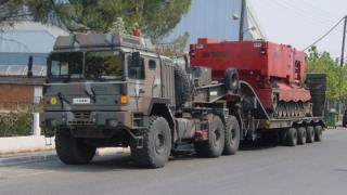 Καστανιές: Στη μάχη και το πυροσβεστικό άρμα "ΔΑΥΙΔ"