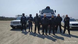 Το τεθωρακισμένο MRAP Typhoon της ΕΛ.ΑΣ συνεχίζει τις περιπολίες στον Έβρο 