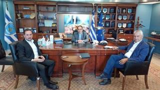 Νέο λιμεναρχείο & δυτική χερσαία ζώνη του λιμανιού τα θέματα που συζήτησε ο Ζαμπούκης με τον Υπουργό Ναυτιλίας 
