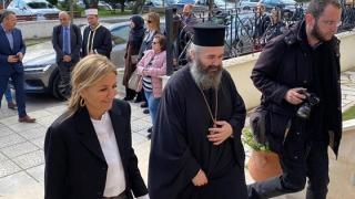 Στην Αλεξανδρούπολη η Μαρέβα Μητσοτάκη