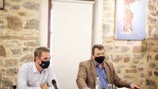 Στη Σαμοθράκη ο Κυριάκος Μητσοτάκης: "Θα έχετε δύο παιδίατρους από εκεί που δεν είχατε κανέναν"