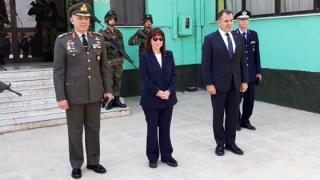 H ΠτΔ αντάλλαξε τηλεφωνικά ευχές με επικεφαλής των επιτηρητικών φυλακίων του Έβρου 