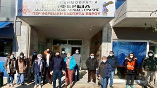 Στον Έβρο κλιμάκιο της Διεύθυνσης Αποκατάστασης Επιπτώσεων Φυσικών Καταστροφών μετά τις καταστροφές από τις  πλημμύρες 