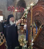 Με βυζαντινή μεγαλοπρέπεια ο εορτασμός στην Παναγία Κοσμοσώτειρα στις Φέρες (φώτο)