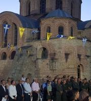 Με βυζαντινή μεγαλοπρέπεια ο εορτασμός στην Παναγία Κοσμοσώτειρα στις Φέρες (φώτο)