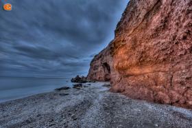 Güzel Evros sahilleri(kırmızı kayallar sahilidir)