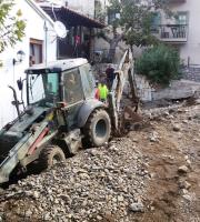 Συμβολή του στρατού στην αποκατάσταση των ζημιών της Σαμοθράκης (φώτο)