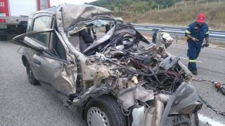 Θανατηφόρο τροχαίο στην Εγνατία Οδό - Νεκρή μια 33χρονη 