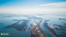  Yukarıdan Evros Deltası